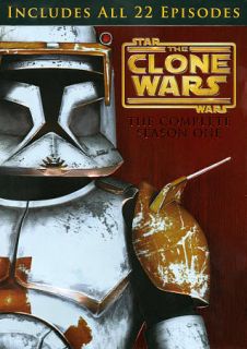 Star Wars The Clone Wars   Season 1 DVD, 2011, 4 Disc Set