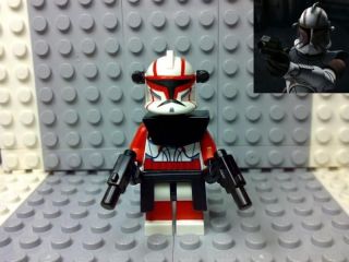 Lego Star Wars ~Clone Trooper Commander Fil Custom