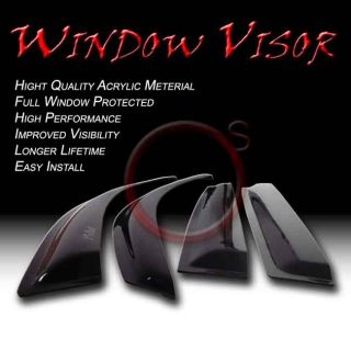 Honda Accord Sedan/4Dr 03 07 Window Vent Shade Acrylic Guard Visors DX 