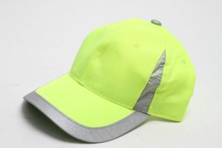 Reflective Safety Hat for Running Jogging Biking YELLOW  