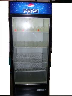 Pepsi Refrigerator Drink Soda Beer Display Beverage Cooler Clean Cold 