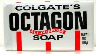 Set of 3 Colgate Octagon Soap Bar All Purpose 7 ounce New