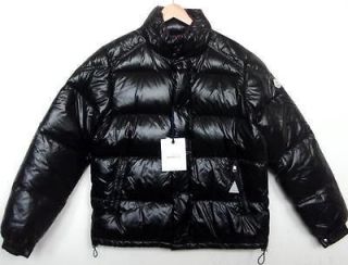 MONCLER EVER QUILTED PUFFER DOWN JACKET BLACK 999 AUTHENTIC CERTILOGO 