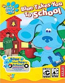Blues Clues Blue Takes You to School PC, 2003