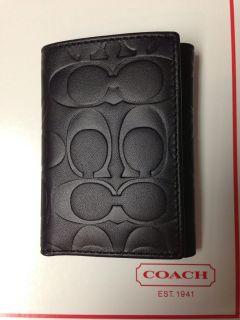 coach mens trifold wallet in Mens Accessories