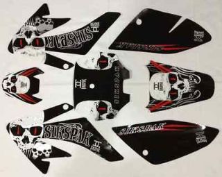 NEW DIRT PIT BIKES 3M MONSTER GRAPHIC DECAL STICKERS FOR CRF70 