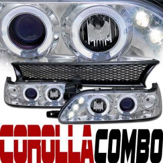   NT GRILL GRILLE BLK 93 97 TOYOTA COROLLA (Fits 1995 Toyota Corolla