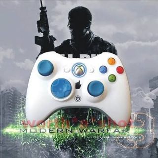 Xbox360 controller Rapid Fire Modded White Controller 12 Mode 