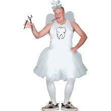 Tooth Fairy Adult Costume, Extra Large