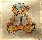 Baby Teddy Bear – DMC counted cross stitch kit