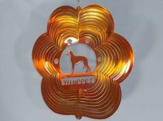 Wind Spinner 12 inch Copper Golden Retriever