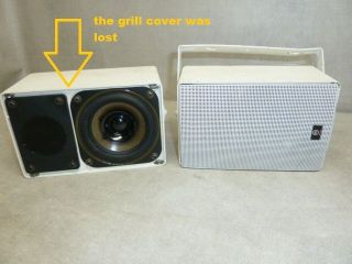 Owi  701 (muzak) commercial speaker, patio blaster (pair)