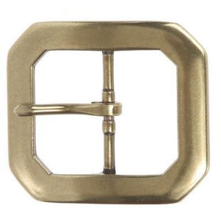38 mm) Single Prong Hexagon Rectangular Belt Buckle