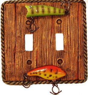   Double Switch Plate Cover,Electric​al Cover,Wildlife Creations, 4138
