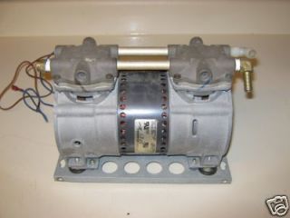 Thomas Compressor Vacuum Pump 2619 2639 Aerate Pond With 110 V Power 