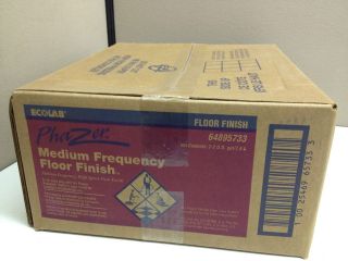 Ecolab Phazer Floor Finish 64895733 4 gal. Case Medium Frequency