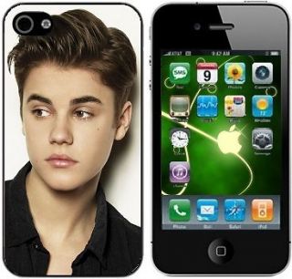 JUSTIN BIEBER hard case cover fits IPHONE FOUR 4/4S MOBILE PHONE