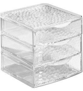 Interdesign Acrylic Cosmetic Organizer with Drawers for Cosmetics 