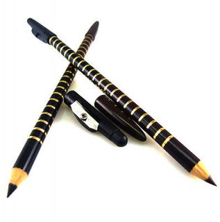 Brown & black Color Eyeliner/eyebr​ows pencil+Sharpen​er NEW
