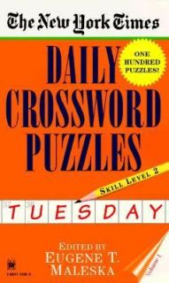 The New York Times Daily Crossword Puzzles Tuesday Vol. 1 1996 
