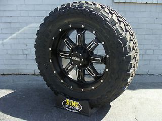    Gear Alloy 725MB Wheels 33x12.50R20 33 Toyo Open Country MT Tires