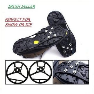 Snow, Ice Anti Slip Grips Crampons for Shoes High Heels Boots Runners