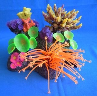Aquarium Decoration 7.9 Coral Ornament For Reef or Fresh or Marine 