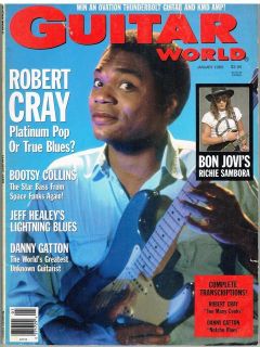   Magazine (January 1989)Robert Cray / Richie Sambora /Bootsy Collins