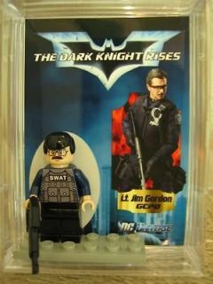 Lego Minifig  Batman The Dark Knight Rises   Lt. Jim Gordon   Custom 