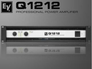   Power Q1212 2 Channel Mobile Amplifier Pro kit 2 X 1200W / EV / DJ