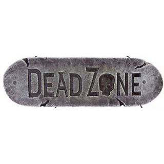 Gothic Horror Movie Sign~DEAD ZONE~Halloween Party Prop Haunted House 