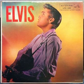 ELVIS PRESLEY 2nd album LP VG LPM 1382 Vinyl 1956 1st Press 1s/1s 