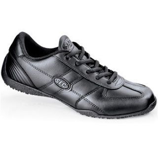 SFC Shoes For Crews Aurora Black Womens Leather 9043 Size 8.5 / 39 $ 