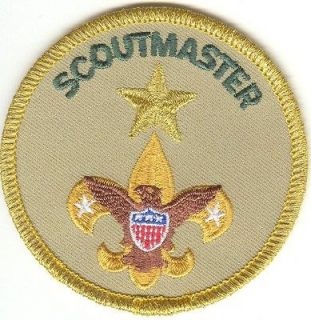 EAGLE CUB BOY SCOUT SCOUTMASTER AWARD OF MERIT PATCH DISCONTINUED
