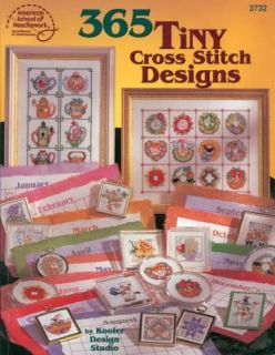 365 Tiny Cross Stitch Designs by Kooler Design Studio Staff and DRG 