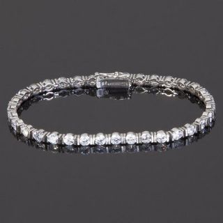 sterling silver cz tennis bracelet in Fashion Jewelry