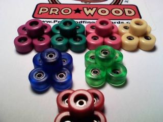 Prowood fingerboard bearing wheels like flatface