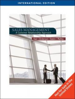 Sales Management Building Customer Relationships and Partnerships by 