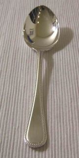 BEAD Design EPNS A1 SHEFFIELD ENGLAND Silver Cutlery Table Spoon 8⅞