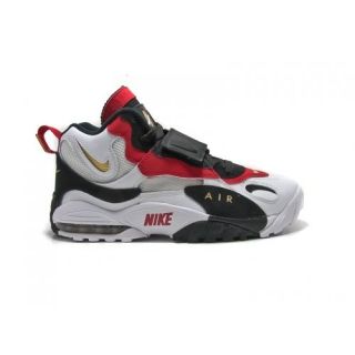 Mens Nike Air Max Speed Turf White/Red/Gold 525225 101 Sizes 7.5 15