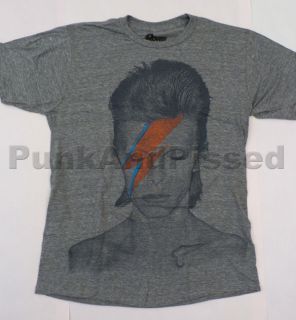 David Bowie   Aladdin Sane huge print t shirt   Official   FAST SHIP