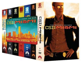 CSI Miami   Seven Season Pack DVD, 2009, 47 Disc Set