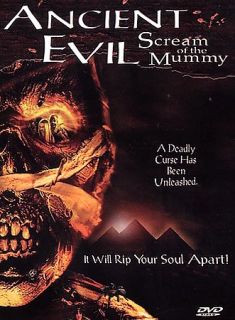 Ancient Evil Scream of the Mummy DVD, 2000