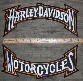 harley davidson patches large in Collectibles