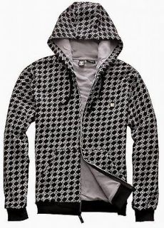 DC SHOES MEN’s Winter FULL ZIP Jacket/Hoodie   BLACK Size M