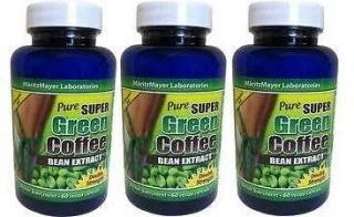 BOTTLES OF 100% Pure Green Coffee Bean Extract Dr. Oz 180 VEG PILLS 