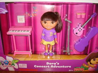 NEW IN BOX Doras Concert Adventure Doras Dora the Explorer Doll piano 