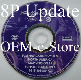 8P Update 2008 Ford ESCAPE Hybrid F250 F350 F450 Navigation DVD Map U 