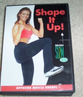   Shape It Up Workout DVD in 6 Fitness Exercise Debbie Siebers Sculpt