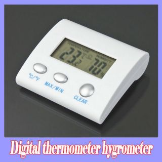   LCD Thermometer Temperature Meter Hygro Hygrometer Indoor Gauge